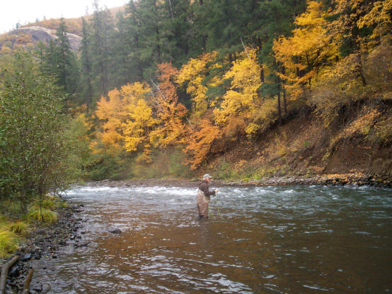 The Upper Klickitat River In October