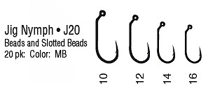 Gamakatsu J20 Jig Nymph Hook