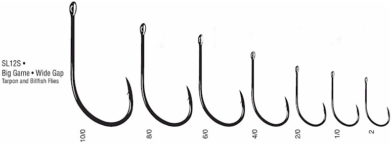 Gamakatsu SL12S Wide Gap Saltwater Fly Hook