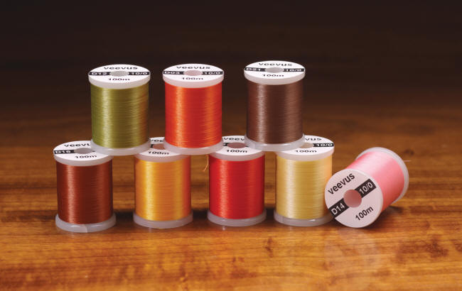 Hareline Dubbin Veevus 10/0 Fly Tying Thread