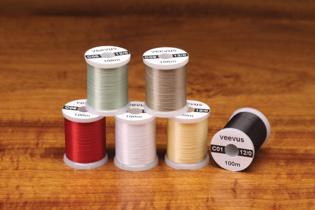 Veevus 12/0 Fly Tying Thread-Hareline Dubbin