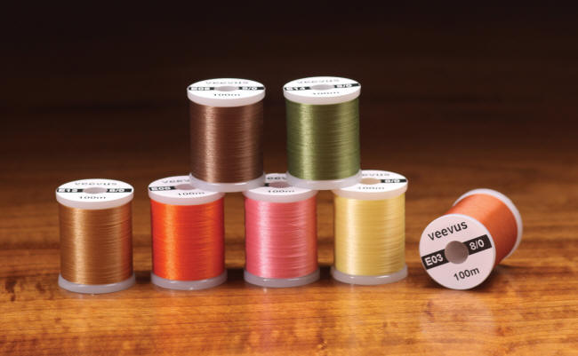 Hareline Dubbin Veevus 8/0 Fly Tying Thread