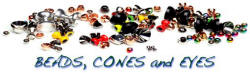 HARELINE-BEADS, CONES & EYES