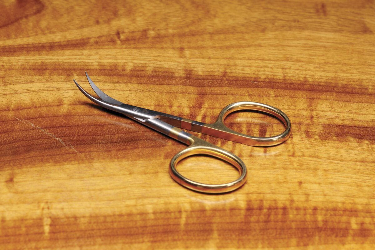 Hareline Dubbin Dr Slick 4" Curved All Purpose Scissor