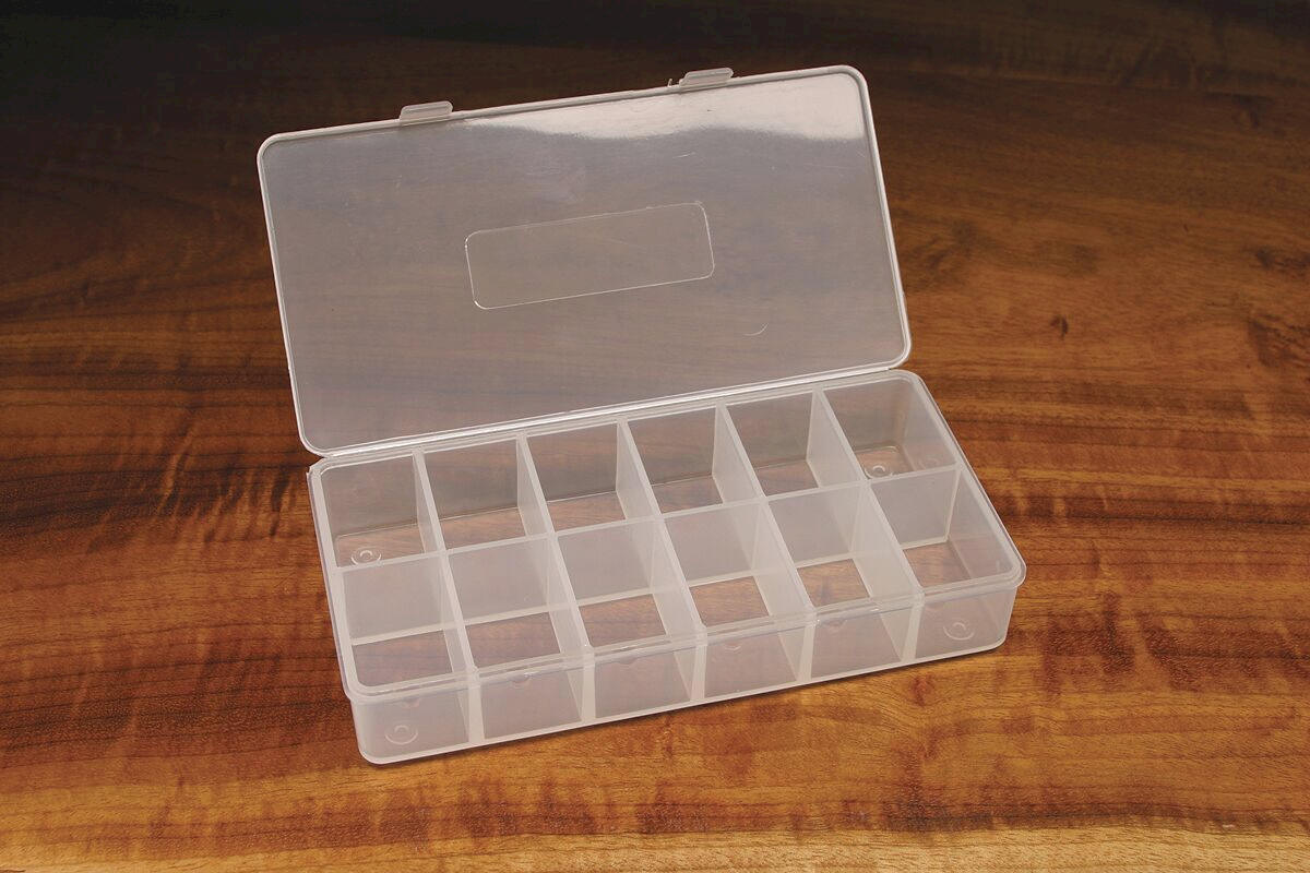 Hareline Dubbing 12 Compartment Drilled Dubbing Box