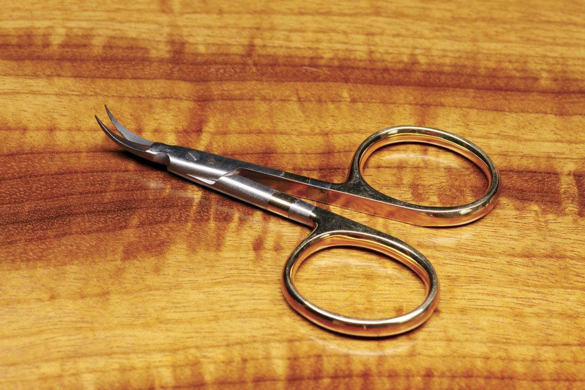 Hareline Dubbin Dr Slick 3.5 Curved Arrow Scissor