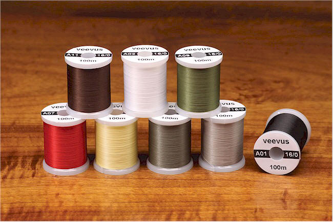 Veevus 16/0 Fly Tying Thread-Hareline Dubbin