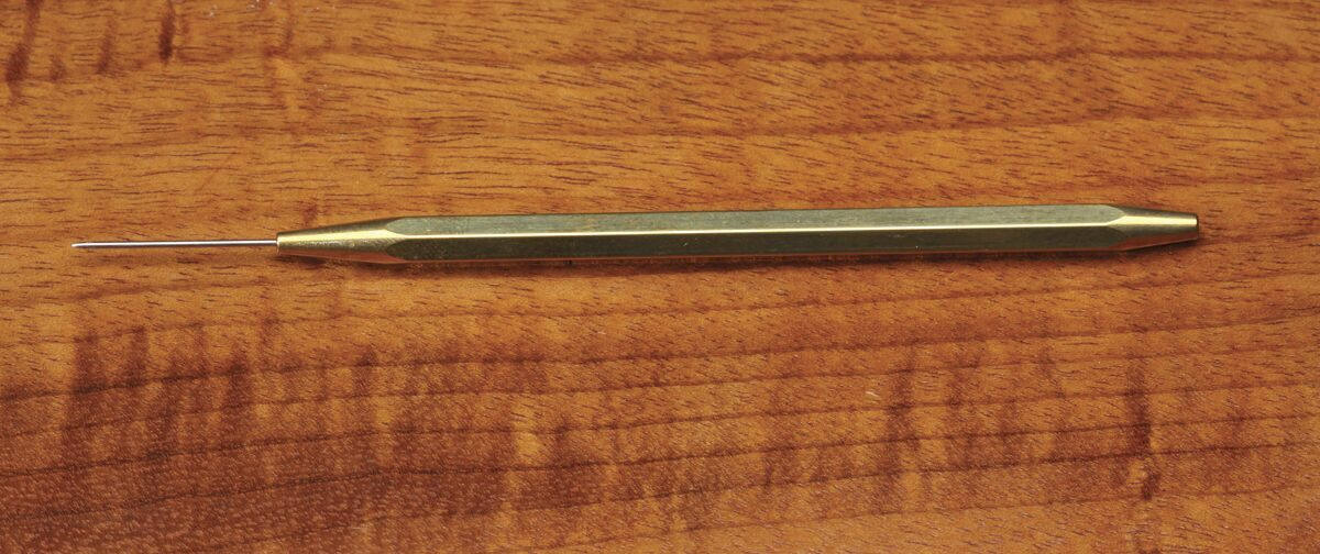 Hareline Dubbin Renzetti Midge Dubbing Needle With Half Hitch Tool