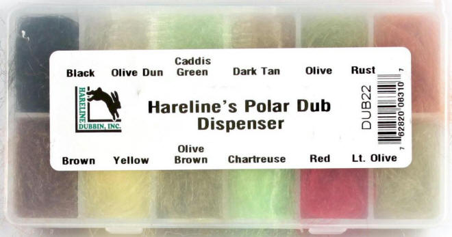 Hareline Dubbin Polar Dub Dispenser