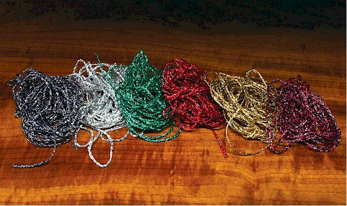 Hareline Dubbin Holographic Braid