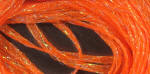 Hareline Dubbin Mini Fly Fly Braid-Fl Orange