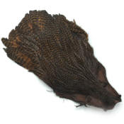 Hareline Dubbin Hen Capes-Grizzly Brown