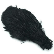 Hareline Dubbin Hen Capes-Black