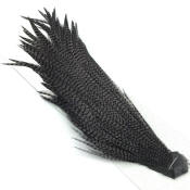 Hareline Dubbin Half Rooster Capes-Grizzly Dun
