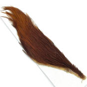 Hareline Dubbin Half Rooster Capes-Brown