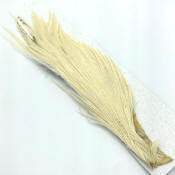 Hareline Dubbin Half Rooster Capes-Cream