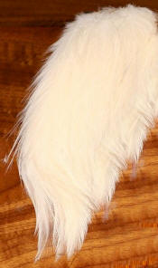 Hareline Dubbin Bugger Hackle Patches-White