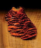 Hareline Dubbin Complete Golden Pheasant Tippet-Natural
