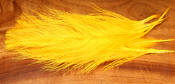 Hareline Dubbin Raptor Hackle-Fl Sunburst Yellow