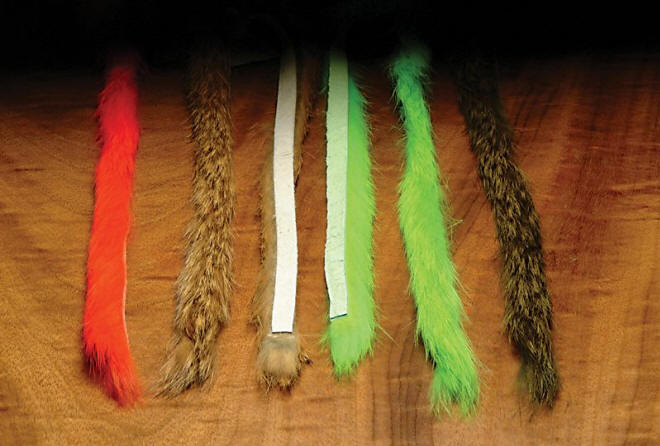 Hareline Dubbin Magnum Rabbit Strips-1/4 Inch