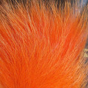Hareline Dubbin Artic Fox Body Hair-Orange
