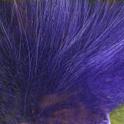 Hareline Dubbin Artic Fox Body Hair-Purple