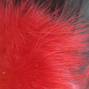 Hareline Dubbin Artic Fox Body Hair-Red