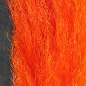 Hareline Dubbin Calf Tails-Hot Orange