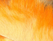 Hareline Dubbin-Crosscut Rabbit Flesh Strips-Peachy Orange