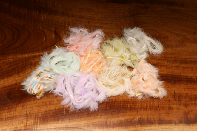 Hareline Dubbin Micro Cut Groovy Bunny Strips