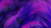 Hareline Dubbin Micro Pulsator Strips-Black Purple Fuchsia