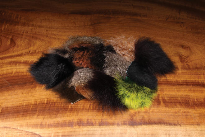 Hareline Dubbin Ozzie Possum Fur Piece