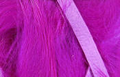 Hareline Dubbin Rabbit Strip-Fl Fuschia