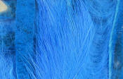 Hareline Dubbin Rabbit Strip-Fl Blue