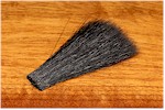 Hareline Dubbin Selected Black Wing Hair