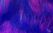 Hareline Dubbin Two Toned Rabbit Strips-Purple Fl Fuchsia
