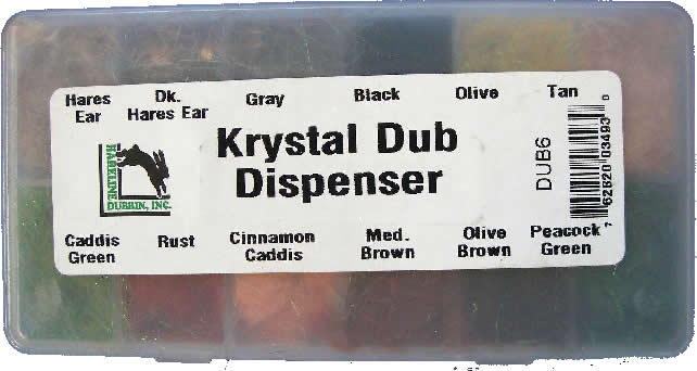 Hareline Dubbin Krystal Dub Dispenser