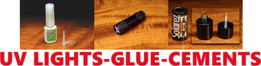 Hareline Dubbin UV Glue-UV Lights And Head Cements