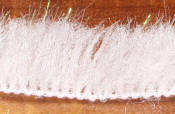 Hareline Dubbin Minnow Body Wrap-UV White