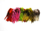 Hareline Dubbin Badger Saddle Hackle