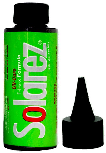 Solarex UV Cure Glue-Flex Formula 2 Ounce Bottle