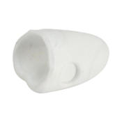 Hareline Dubbin Surface Seducer Double Barrel Popper-White