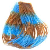 Hareline Dubbin Fly Enhancer Legs-Light Blue Pumpkin