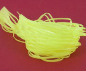 Hareline Dubbin Magnum Predator Legs-Fl Chartreuse