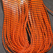 Hareline Dubbin-Grizzly Flutter Legs-Orange