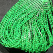 Hareline Dubbin-Grizzly Flutter Legs-Fl Green Chartreuse