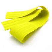 Hareline Dubbin Medium Round Rubber Legs-Chartreuse