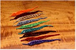 Hareline Dubbin Variegated Mini Dragon Tails