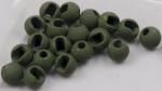 Hareline Dubbin Mottled Tactical Slotted Tungsten Bead-Olive
