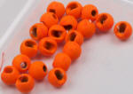 Hareline Dubbin Mottled Tactical Slotted Tungsten Bead-Orange